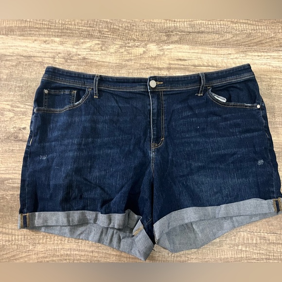 EVRI Kohl’s Jean Shorts Plus Size 24W - Picture 1 of 5